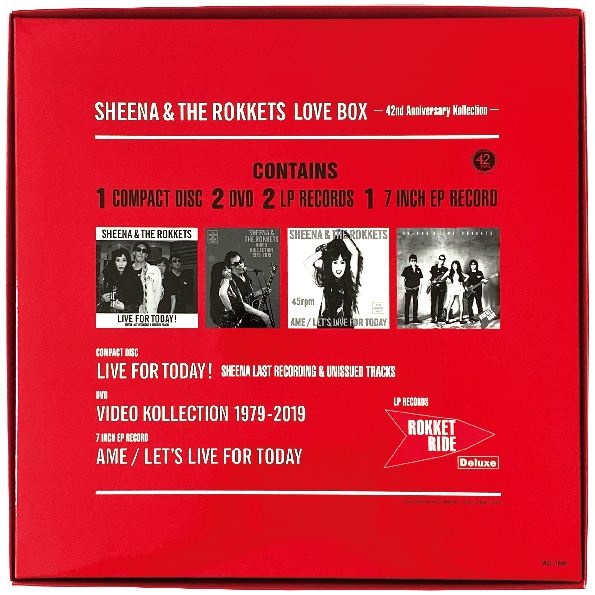 SHEENA & THE ROKKETS - love box 42nd kollection-2